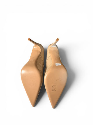 Prima Patent Leather Mary Jane Pumps Sand | EU 42 (US 11)