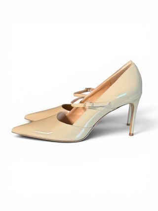 Prima Patent Leather Mary Jane Pumps Sand | EU 42 (US 11)