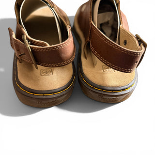 Vintage Brown Leather Fisherman Sandals Men’s | US 13