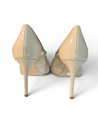 Prima Patent Leather Mary Jane Pumps Sand | EU 42 (US 11)