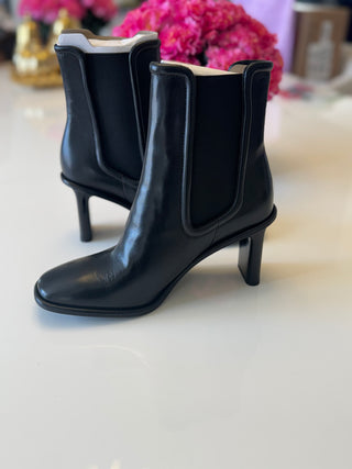 Geneva Leather Bootie Black | 9.5B