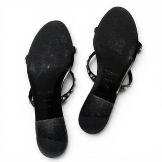 Gia Stud Slide Sandals Black | EU 37.5 (US 7–7.5)