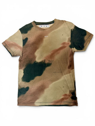 Spray Camouflage Arrow T-Shirt | Khaki Multi | Medium