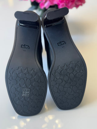 Geneva Leather Bootie Black | 9.5B