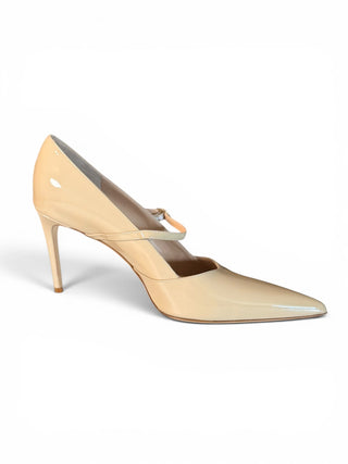 Prima Patent Leather Mary Jane Pumps Sand | EU 42 (US 11)