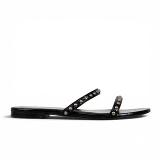 Gia Stud Slide Sandals Black | EU 37.5 (US 7–7.5)